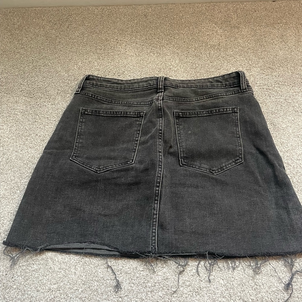 Banana Republic skirt black denim
